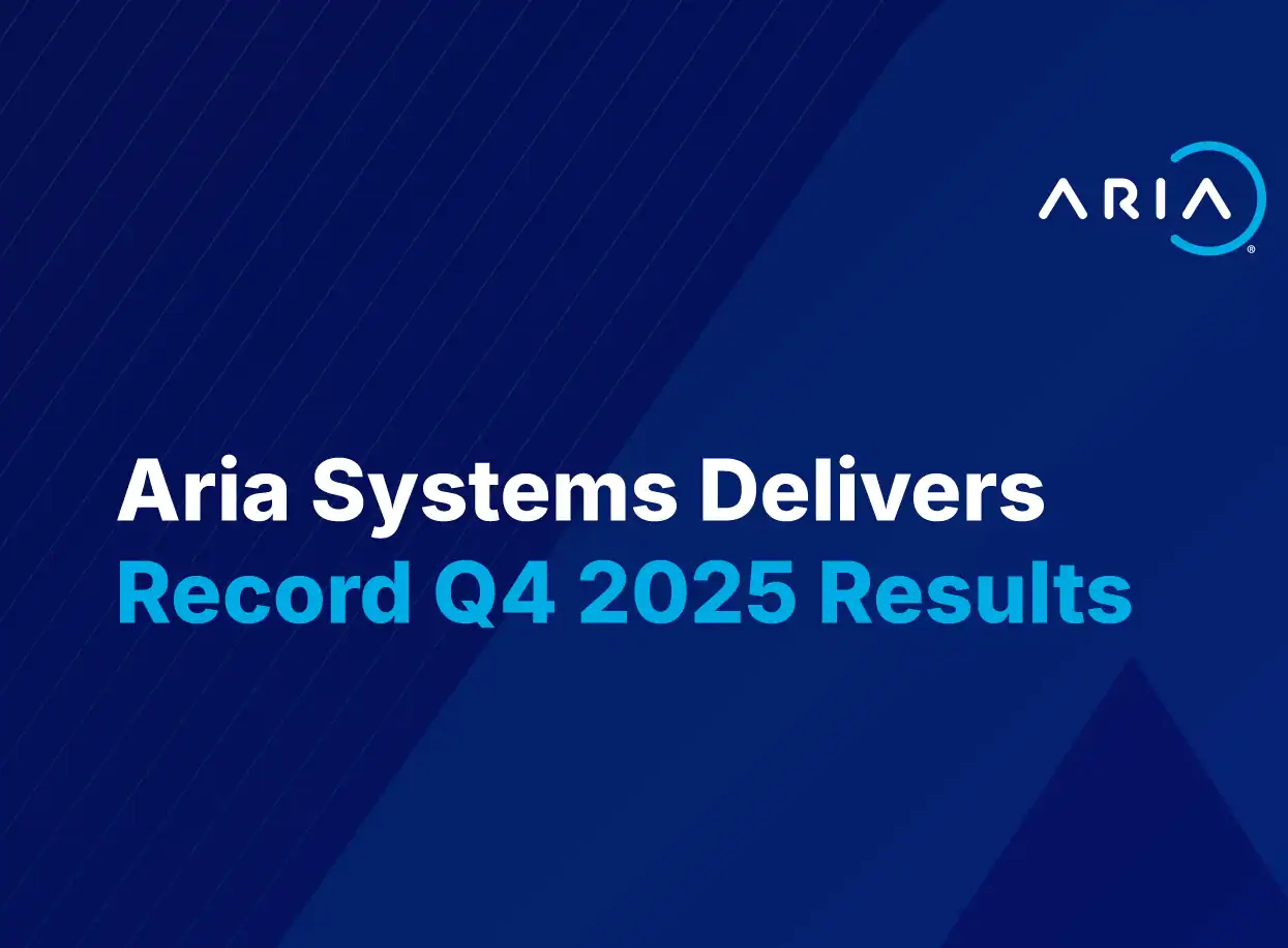 Aria Systems 、世界的な通信事業者の勢いに後押しされ2025年第4四半期に過去最高の業績Aria Systems -Aria ...